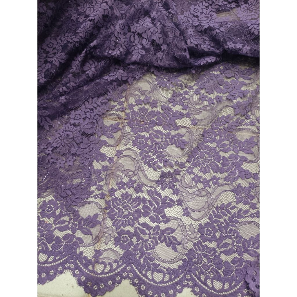 brokat metalik premium ( per 2 meter/  2.5 meter/  3 meter)