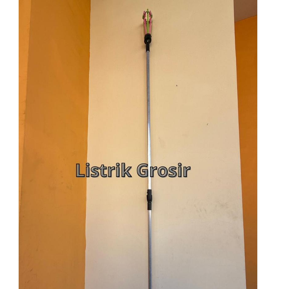 Panjang 2m / 3,5m Stick Lampu Tongkat Gala Lampu 8 Jari Stik Pengganti Bohlam Lampu 2m / 3.5 Meter