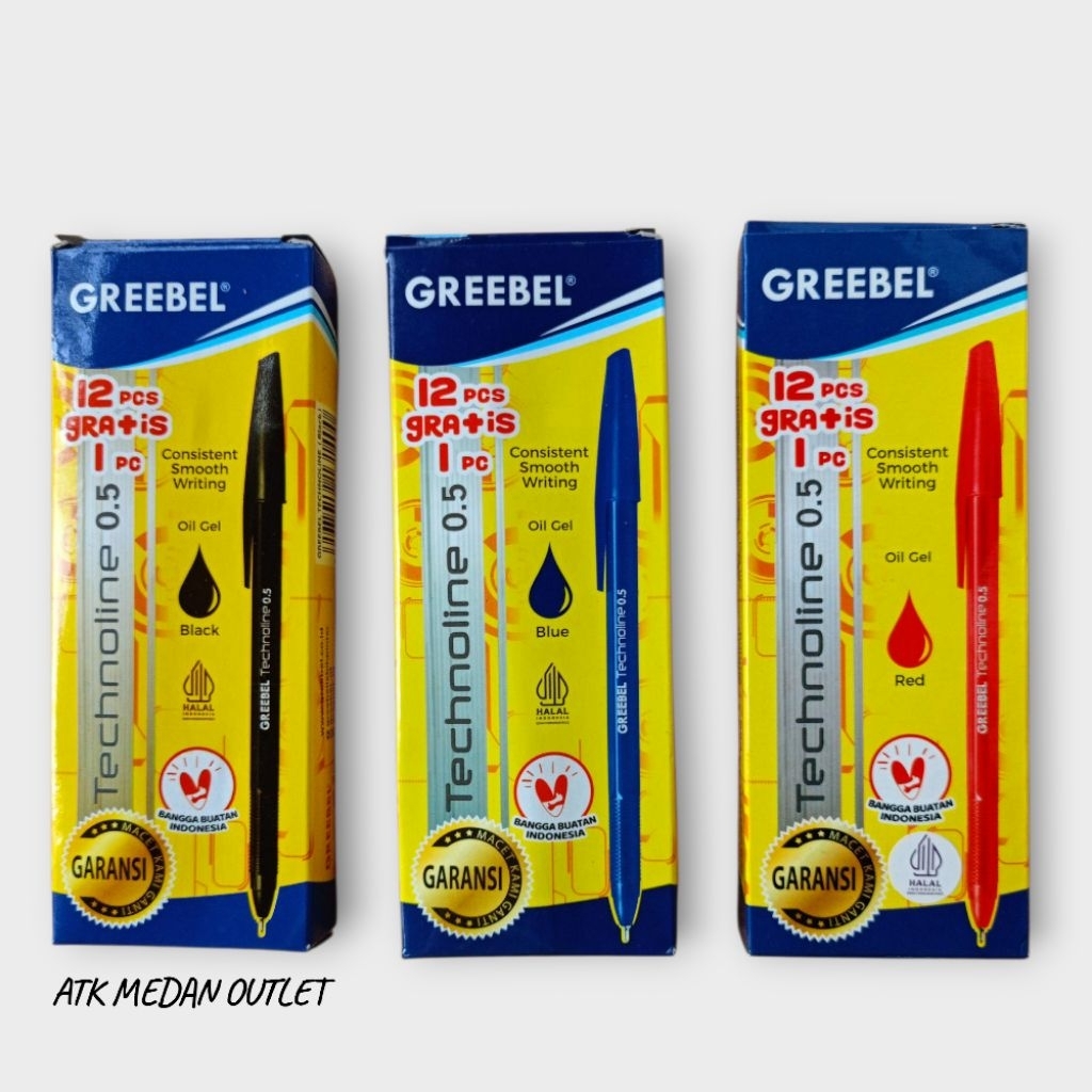 

PULPEN GREEBEL OIL GEL TECHNOLINE 0.5 MM