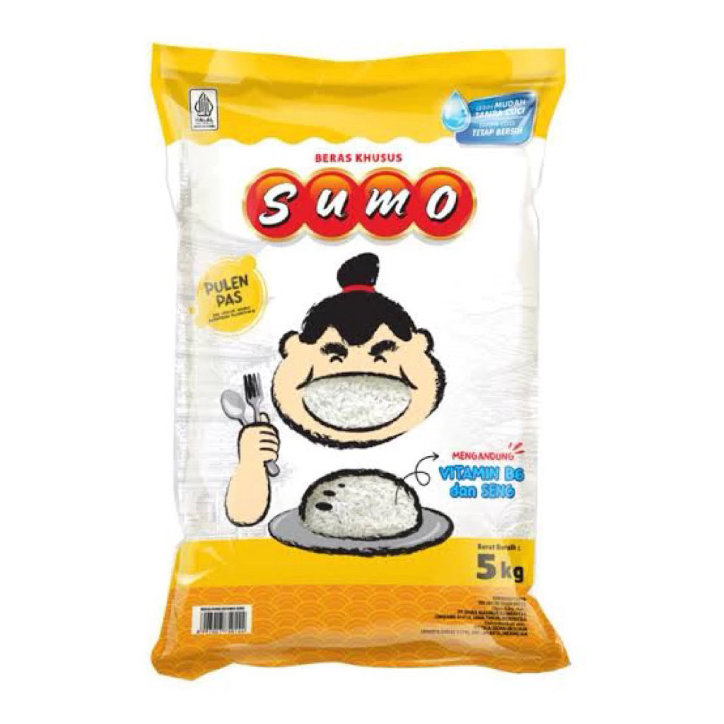 Beras sumo 5kg //Beras premium kuning