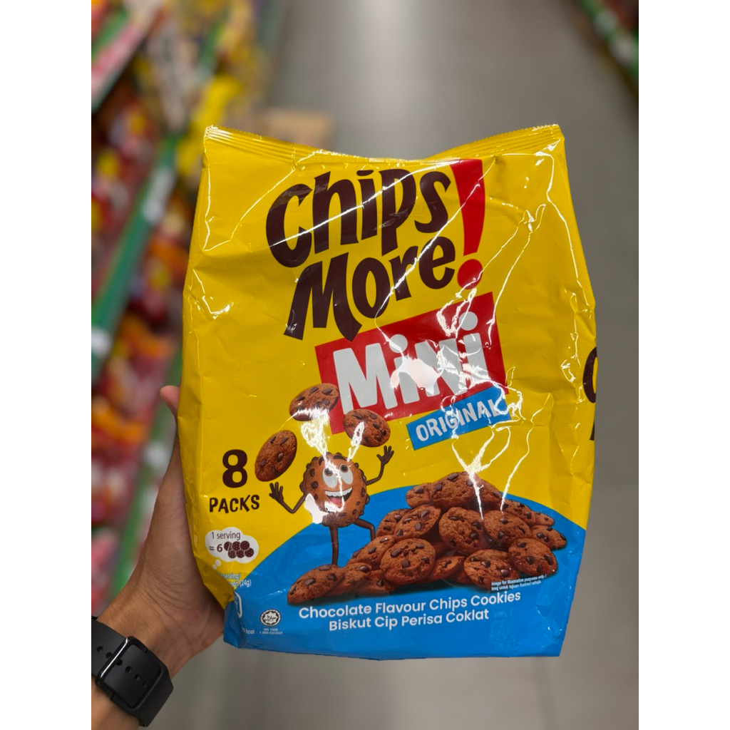 

chipsmore mini chocolate chips cookies isi 8 / isi 14