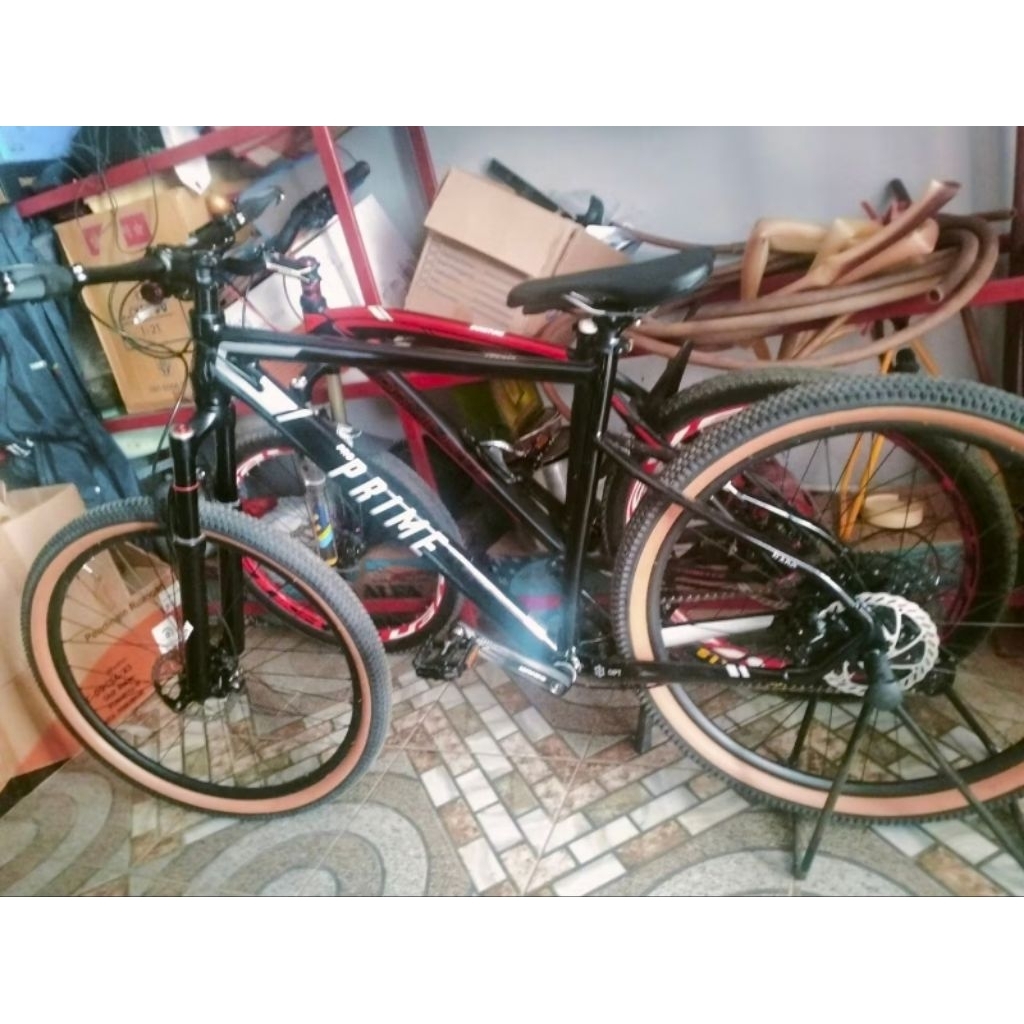 Frame only Pro Prime 27,5, copotan baru, size S non Boost TA Tappered