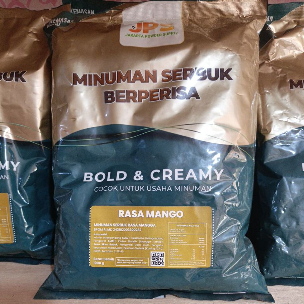 

Jps minuman bubuk rasa manggo 1kg