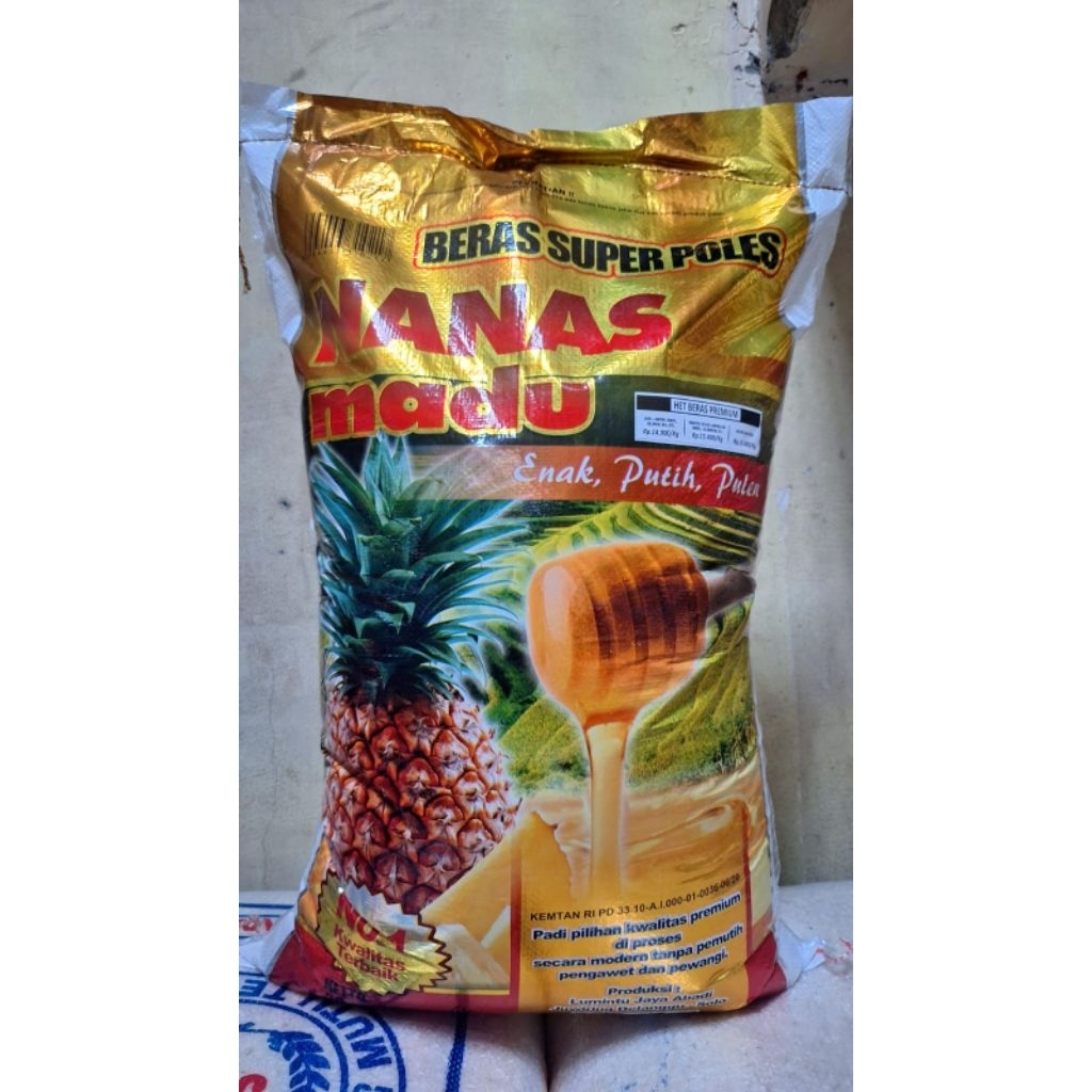 BERAS NANAS MADU 1 KARUNG