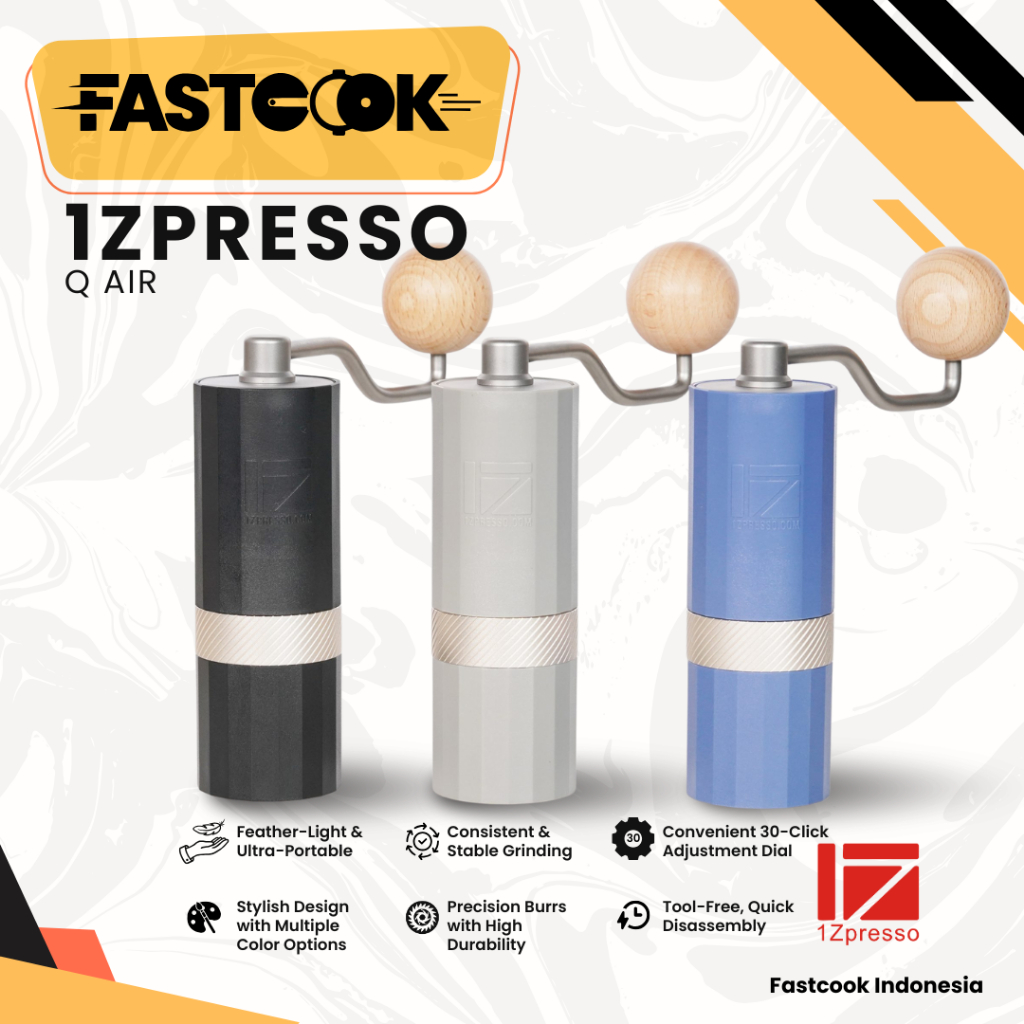 Grinder Kopi 1ZPRESSO Q Air Coffee Grinder Manual