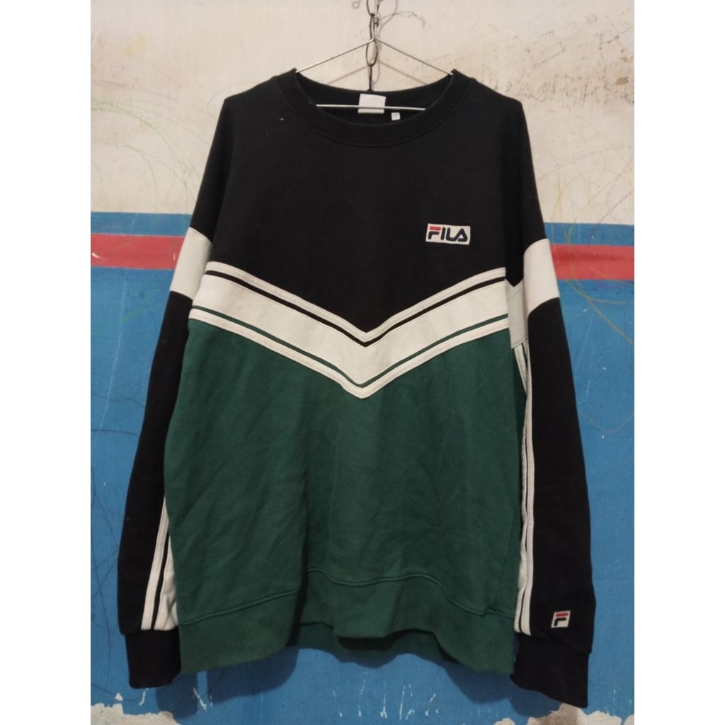 Crewneck Fila x BTS Pria Wanita