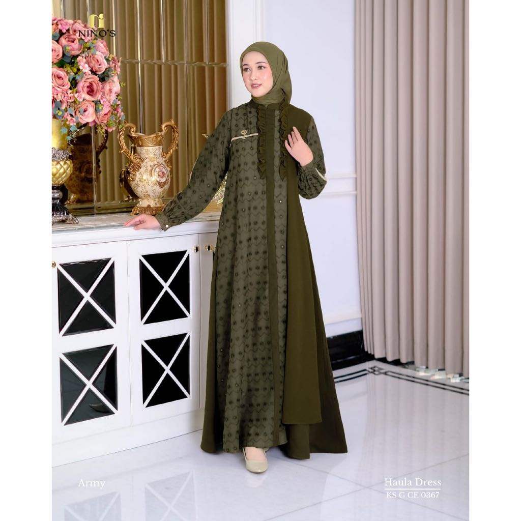 Ninos Design - Ninos Haula Dress / Ninos Premium / Ninos Original / Gamis Ninos