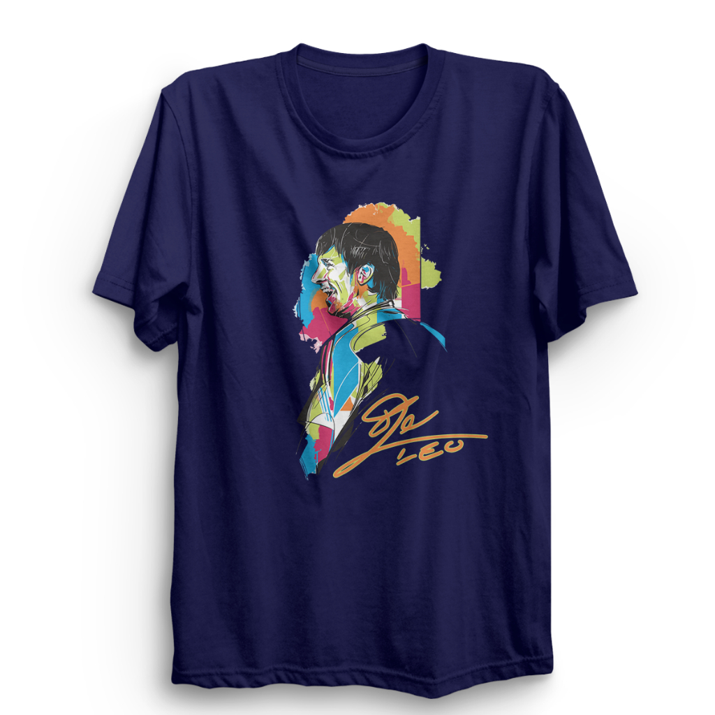 Kaos Distro Messi Work Art - SP6013MIWA