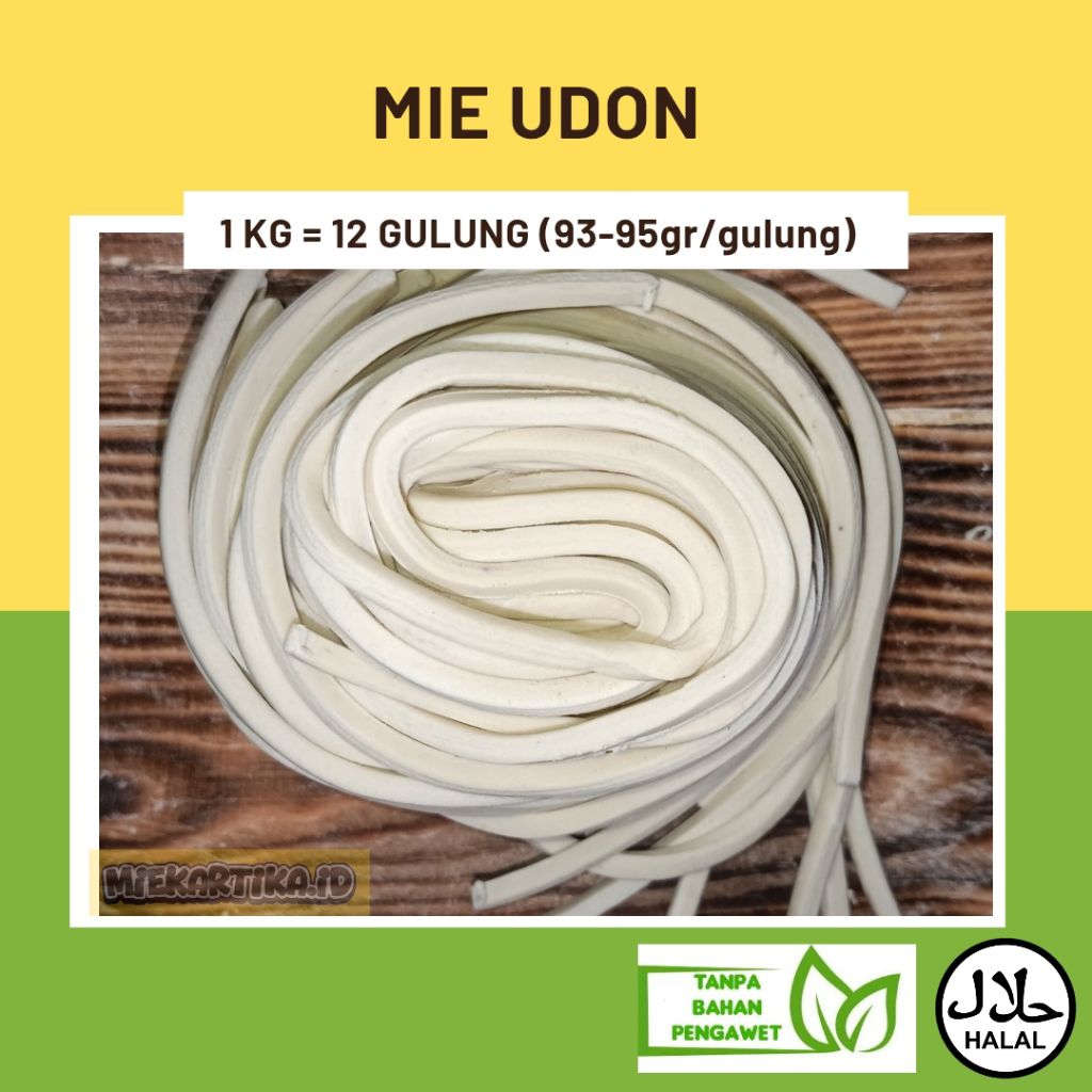 Mie Udon Mentah Basah Spesial, Resto Udon.