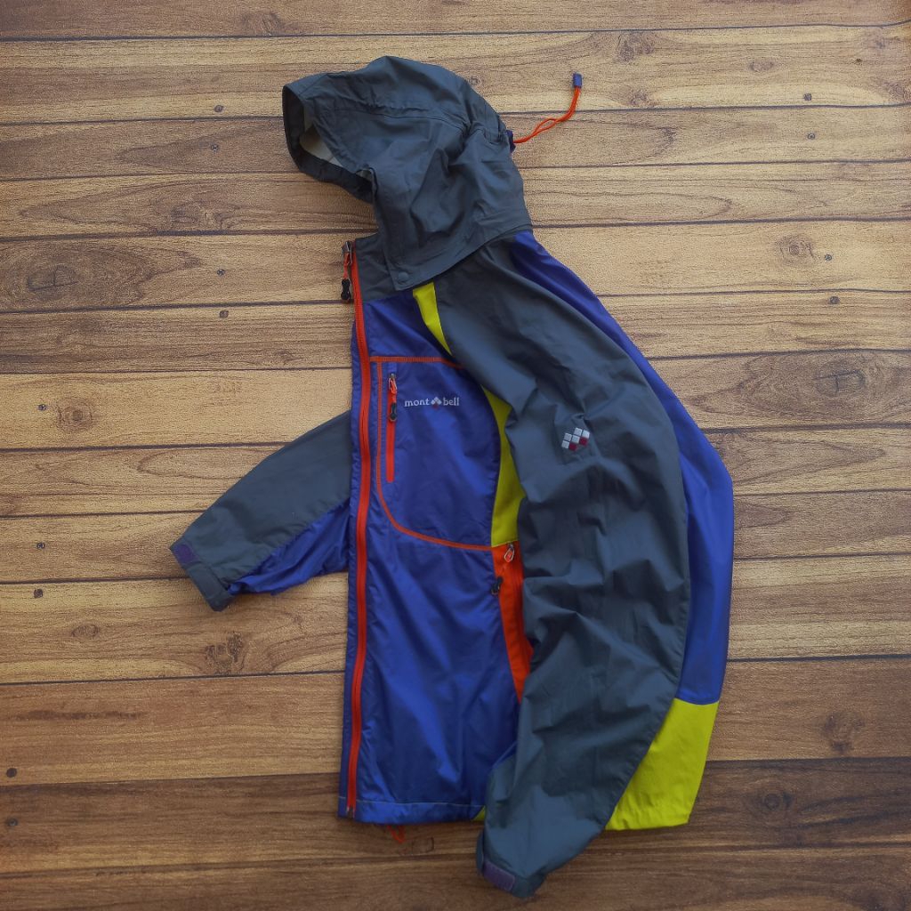 Montbell Gorpcore Windbreaker Jacket Waterproof Running Lightweight Sports Outdoor Jacket