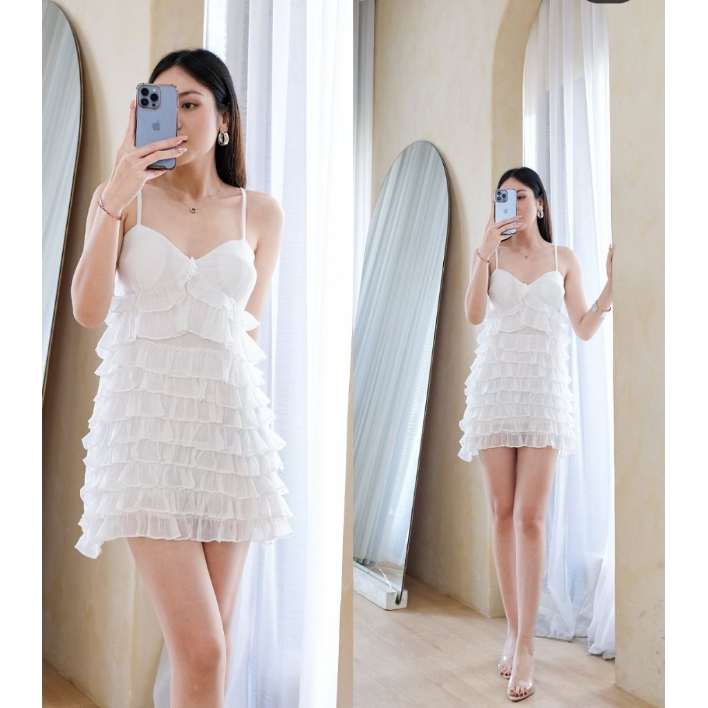 mini party dress MIDI dress cantik dress Korea dress fashion dress pesta dress pantai dress premium