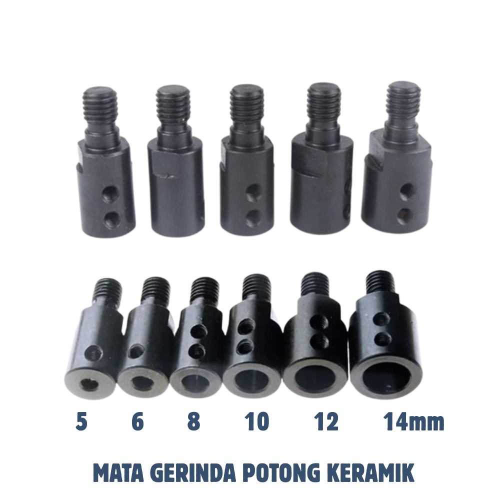Konektor Sambungan Adaptor Dinamo As Dinamo M10 ke Gerinda Adaptor Dinamo Untuk Mesin Pompa Jadi Ger