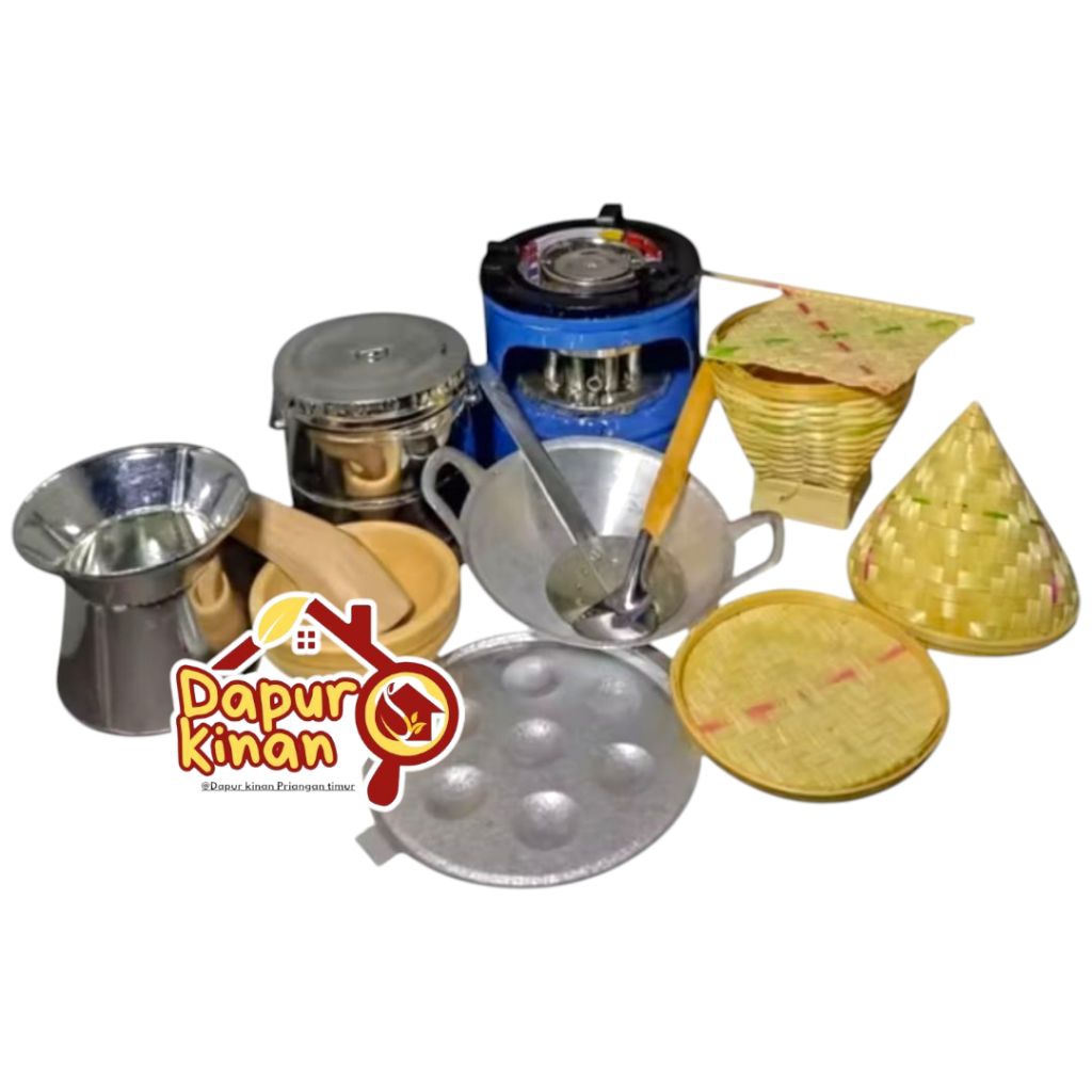 New Set Mainan Alat Masak Masakan Anak Tradisional Miniatur Mini Paket Lengkap