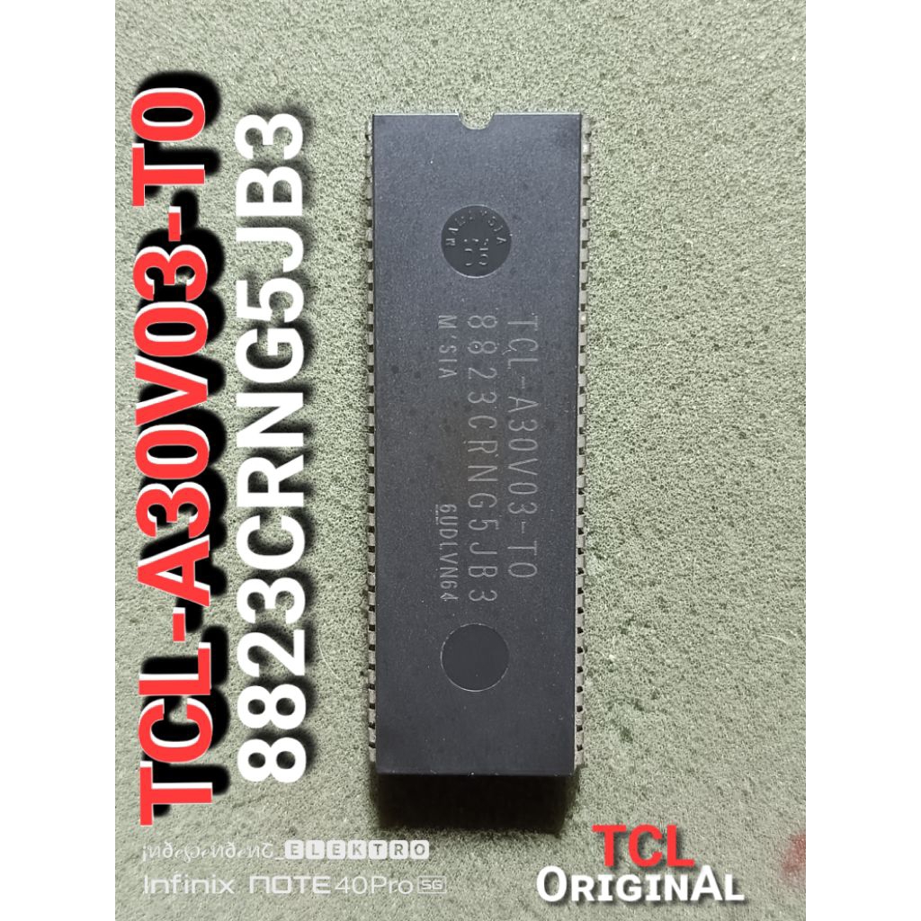 TCL-A30V03-T0 8823CRNG5JB3   ic 8823crng5jb3 original Tv Tcl