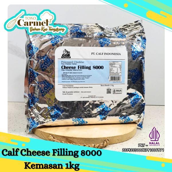 Calf Cheese Filling 8000 1kg - Filling keju / isian Roti / Topping Pizza
