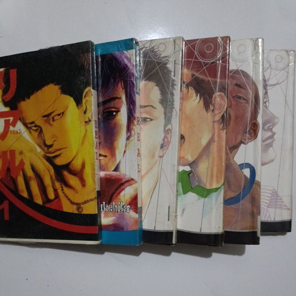 komik Real takehiko inoue set vol 1 - 6  bekas