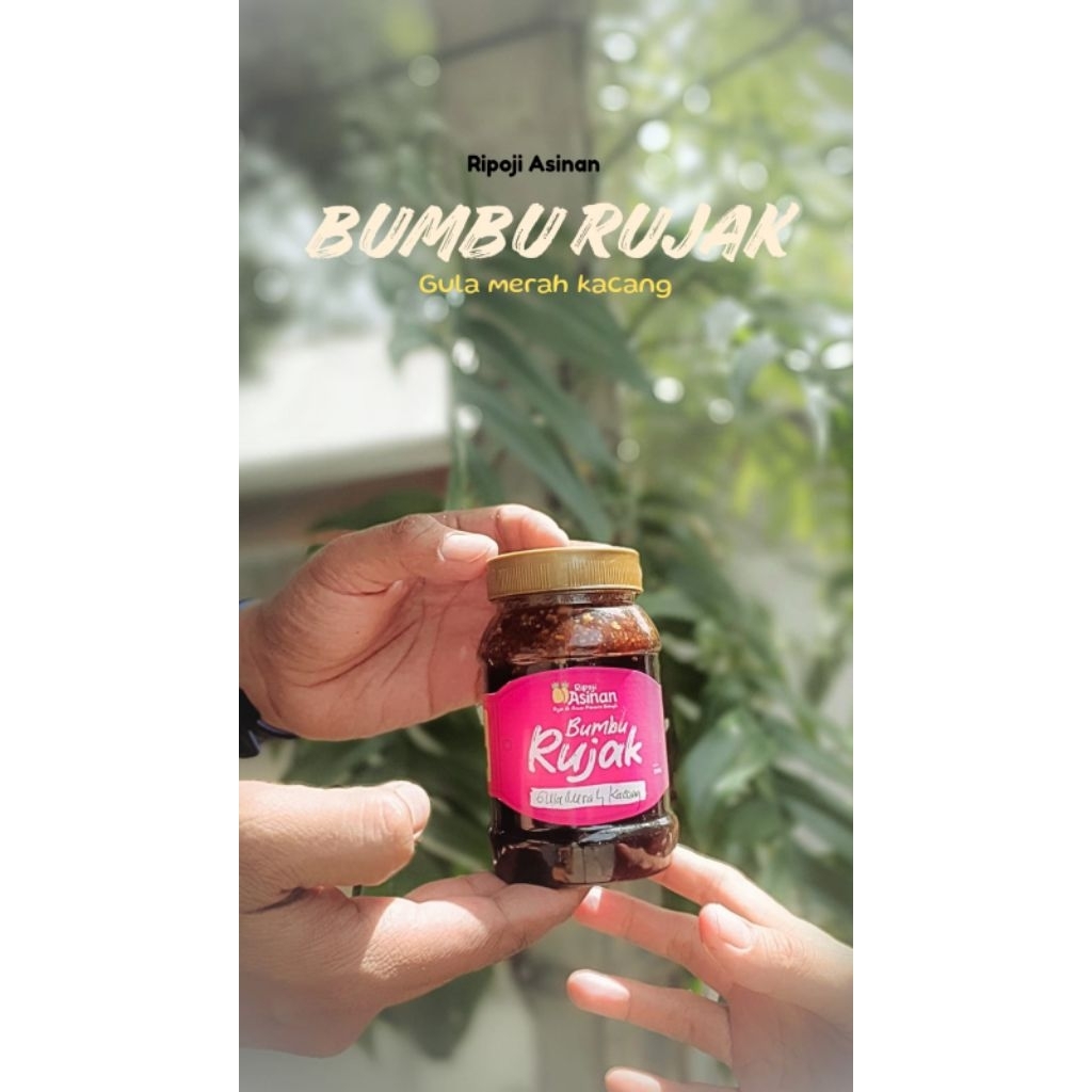 

BUMBU RUJAK GULA MERAH KACANG
