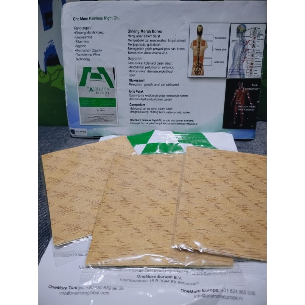 Koyo Pintar Turki - PNG Transdermal Patch Ion Nano