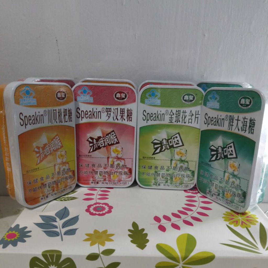 

permen pelega tenggorokan /permen herbal