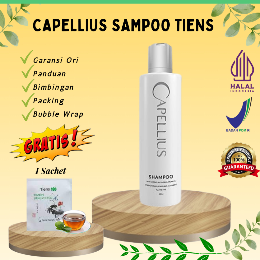 SAMPO TERBAIK SHAMPO KUTU RAMBUT - PENUMBUH RAMBUT - RAMBUT RONTOK - RAMBUT KETOMBE - SAMPO TIENS