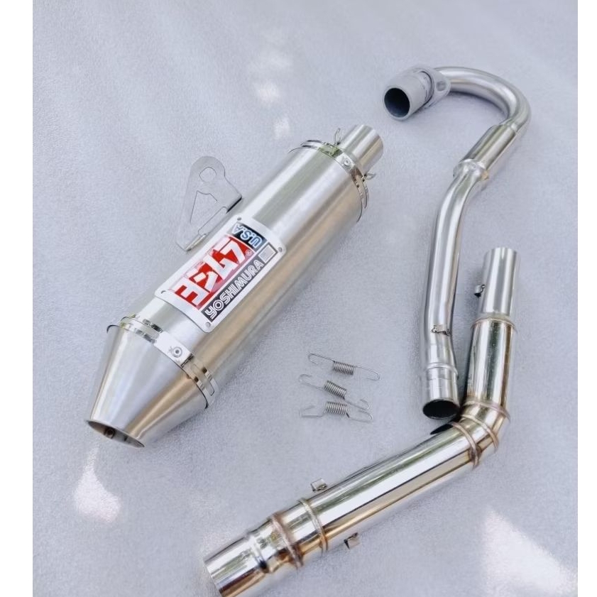 Open Spec canister Yoshimura 1set elbow exhaust for motorcycle Klx 150 Crf 150 KSR110/125 pro Msx 11