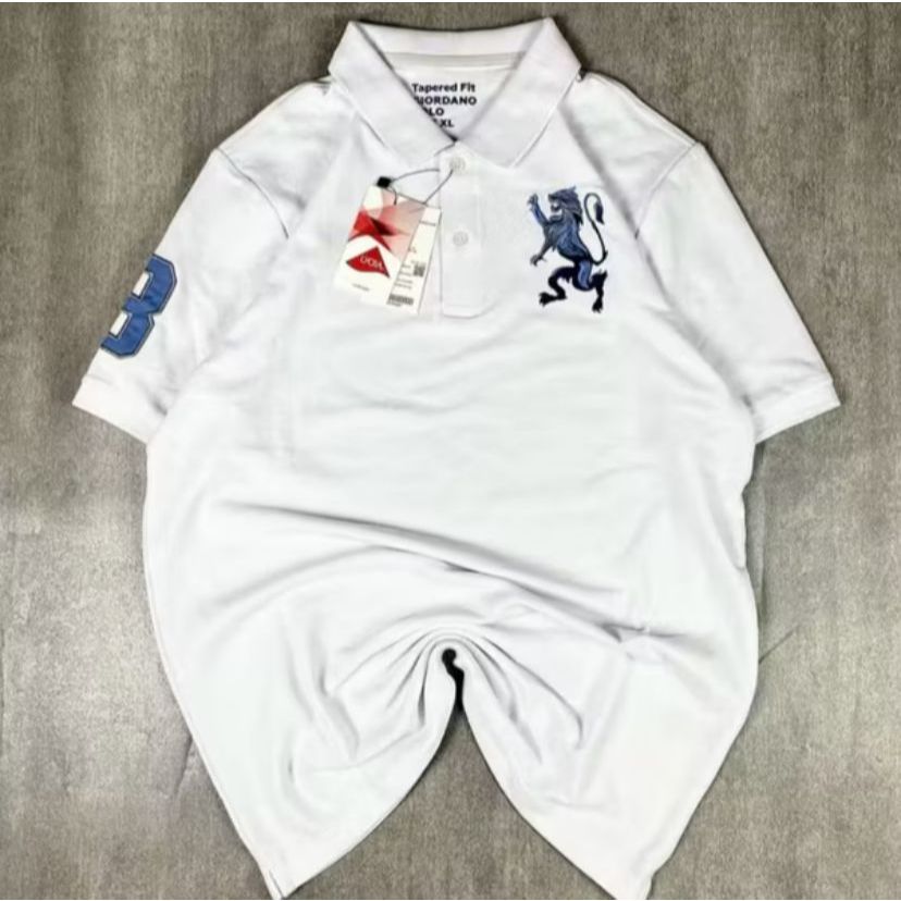 Original Kaos kerah Polo Giordano Pria