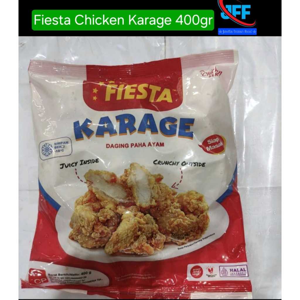 

Fiesta Chicken Karage 500gr/Daging Paha Ayam