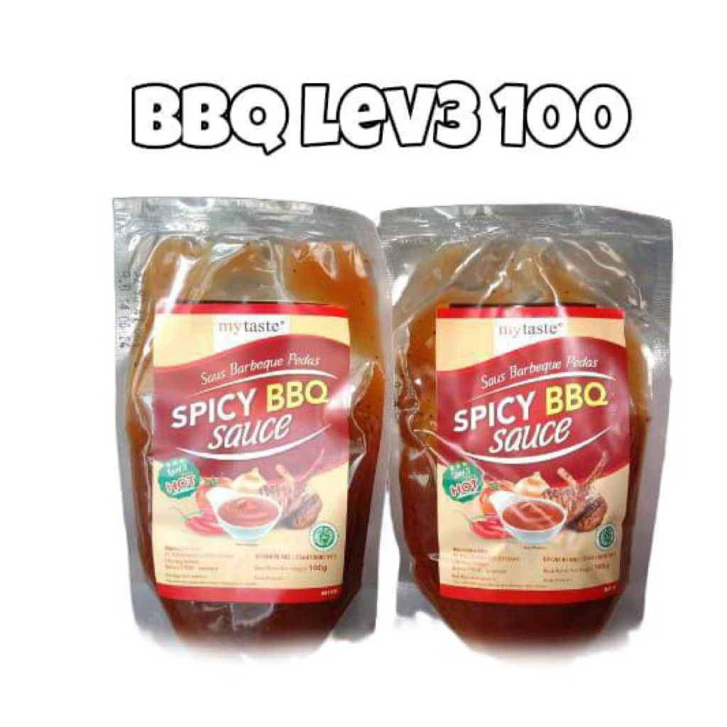 

Mytaste saus barbeque level 3 100gr