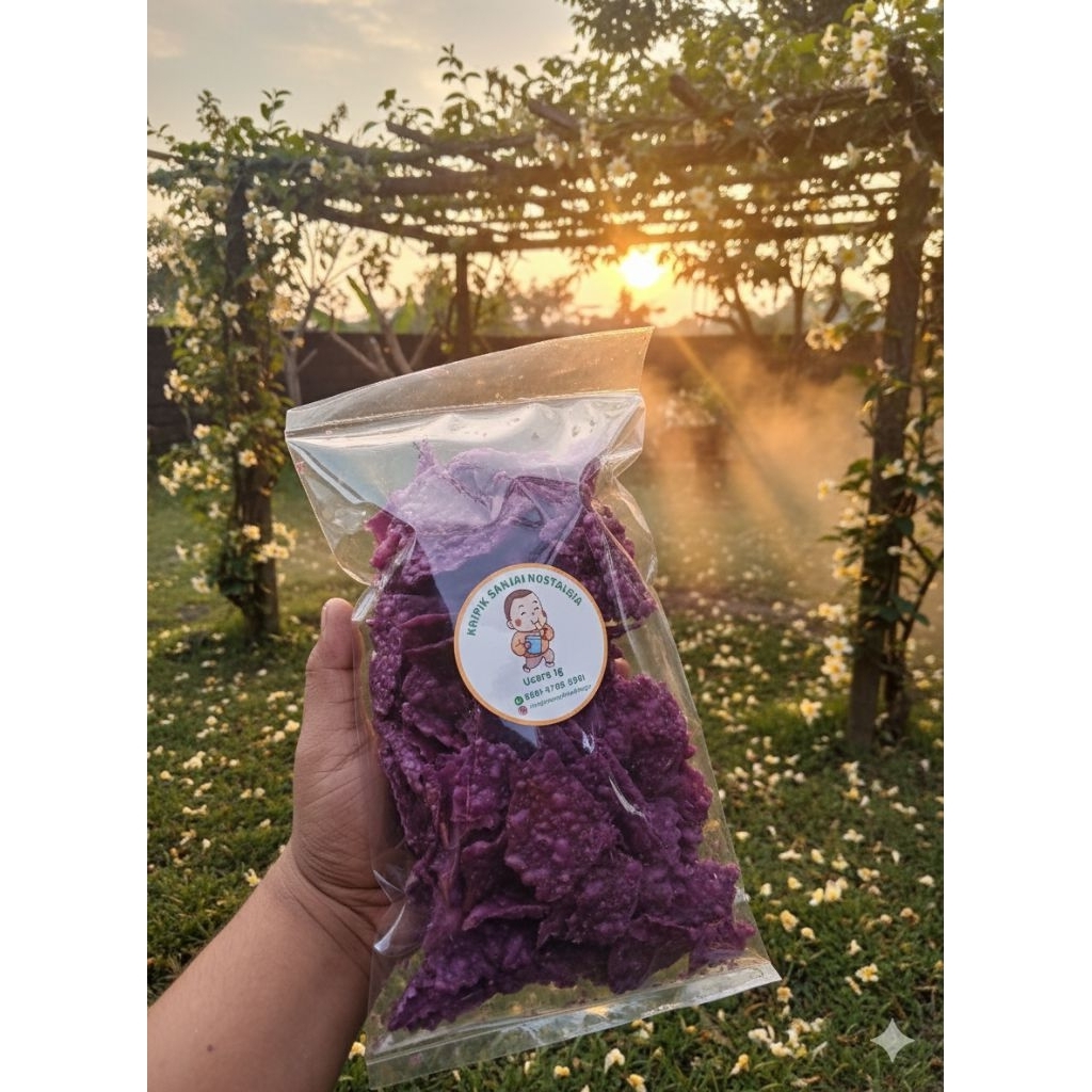 

KERIPIK UBI UNGU