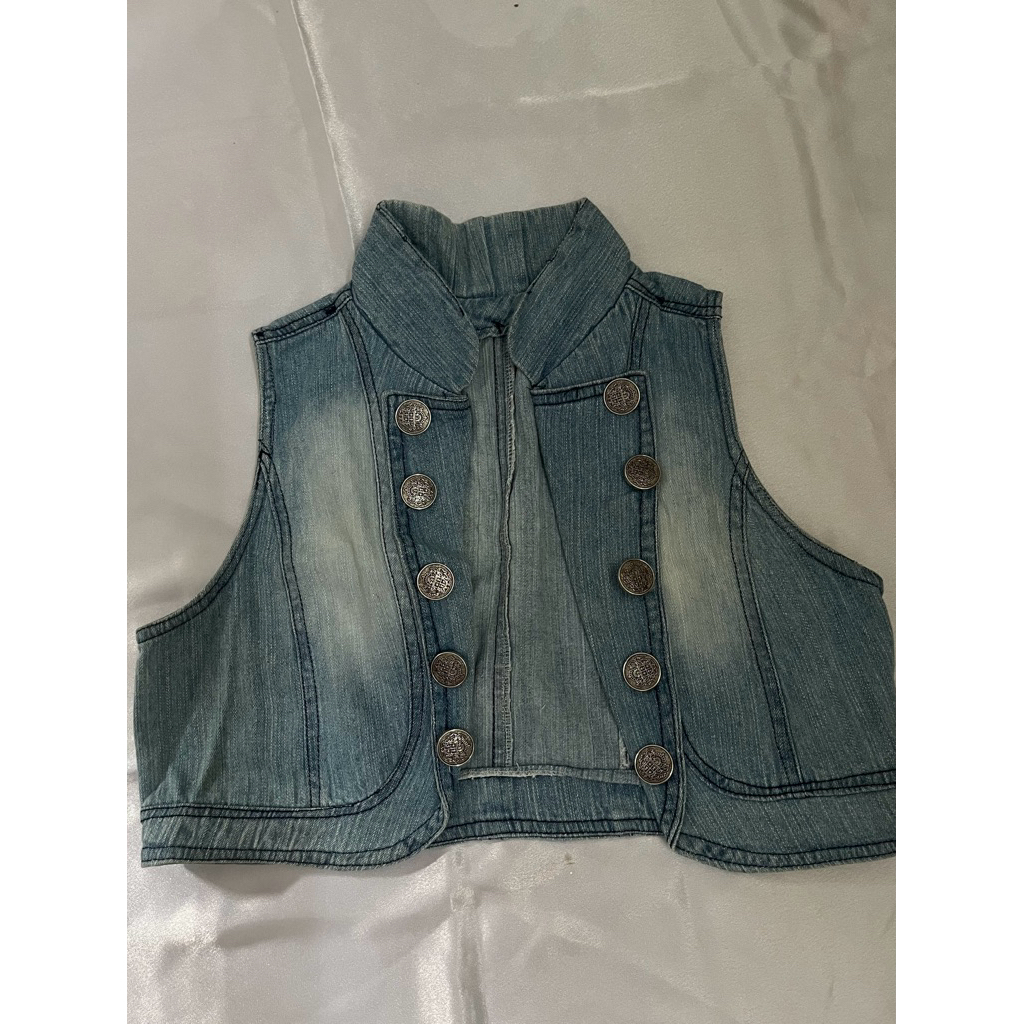bolero rompi jeans anak perempuan