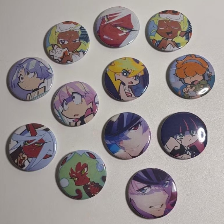 PASWG pin button — Panty and Stocking with Garterbelt