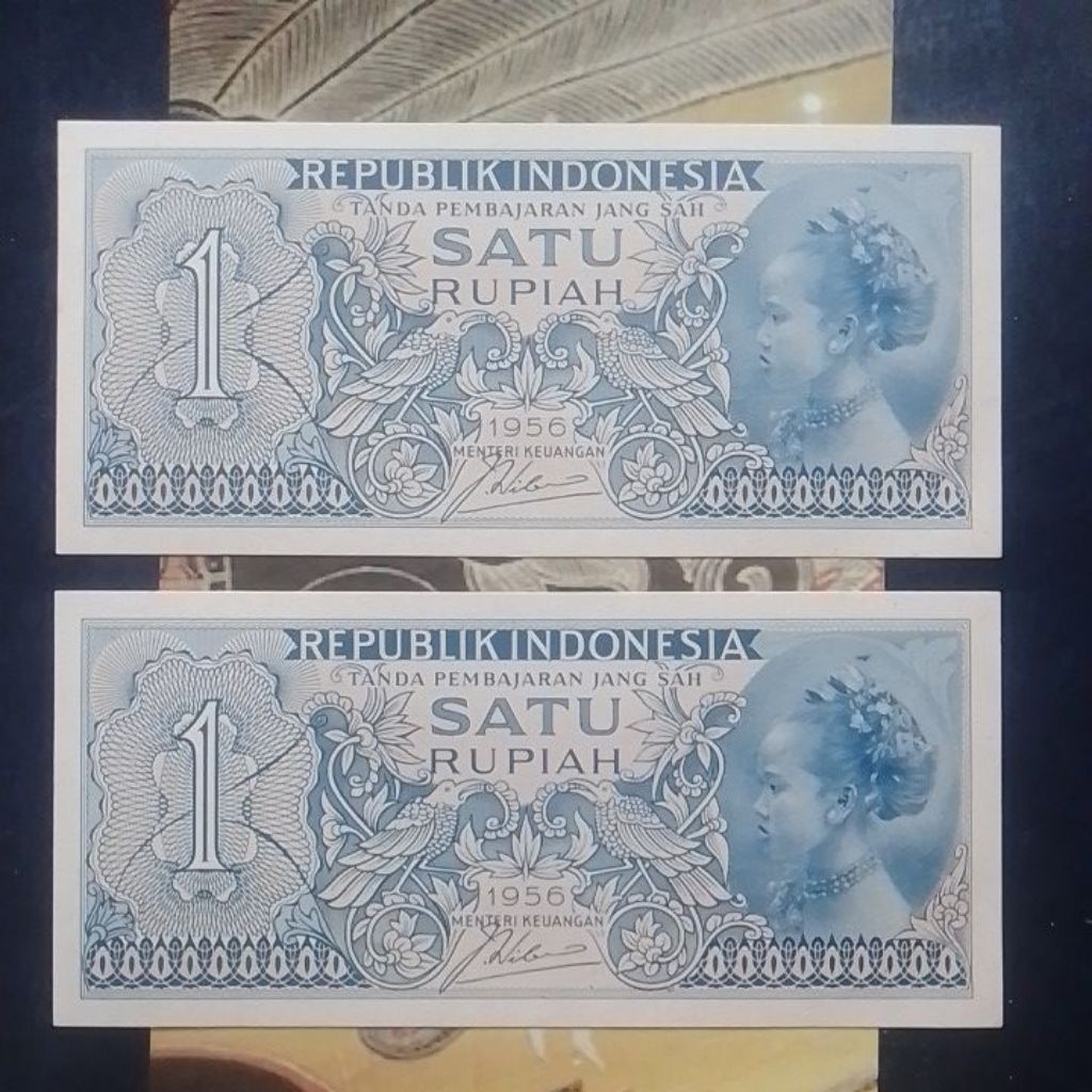 UANG KUNO MAHAR NIKAH 1 RUPIAH TAHUN 1956