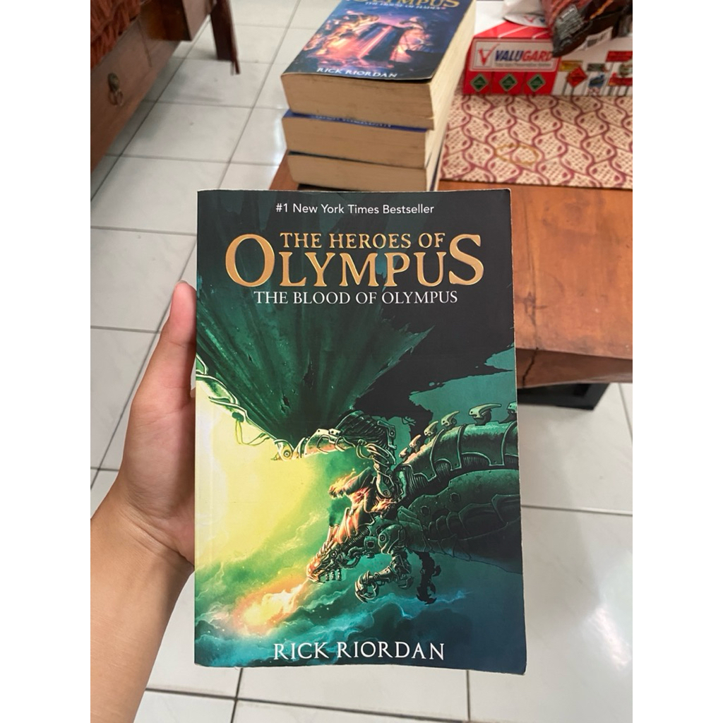 rick riordan preloved novel