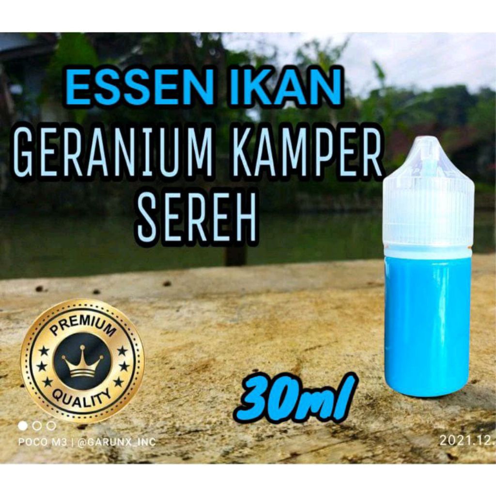 Essen Ikan Vr Geranium Kamper Sereh pasti jos