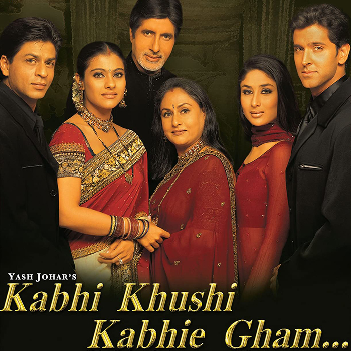 kaset DVD film india Kabhi Khushi Kabhie Gham (2001)