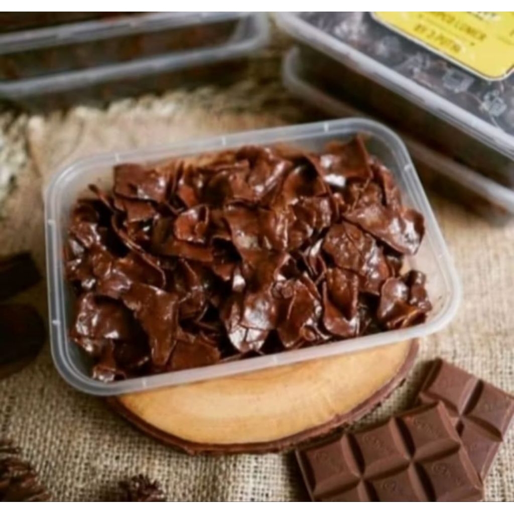 Keripik Pisang dan Keripik Singkong Coklat Lumer | Keripik Singkong Coklat Lumer | Keripik Pisang Co