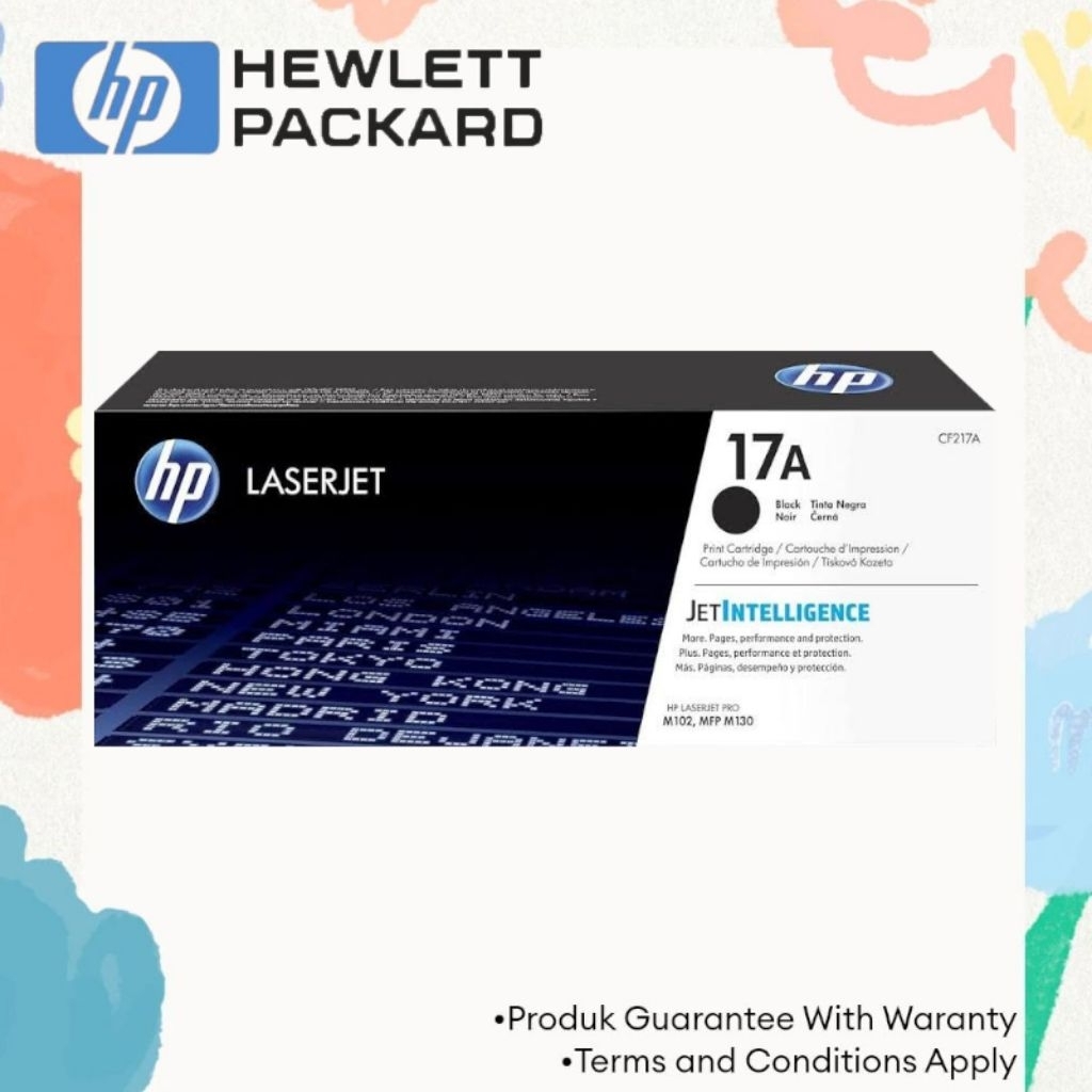 TONER HP LASERJET 17A BLACK