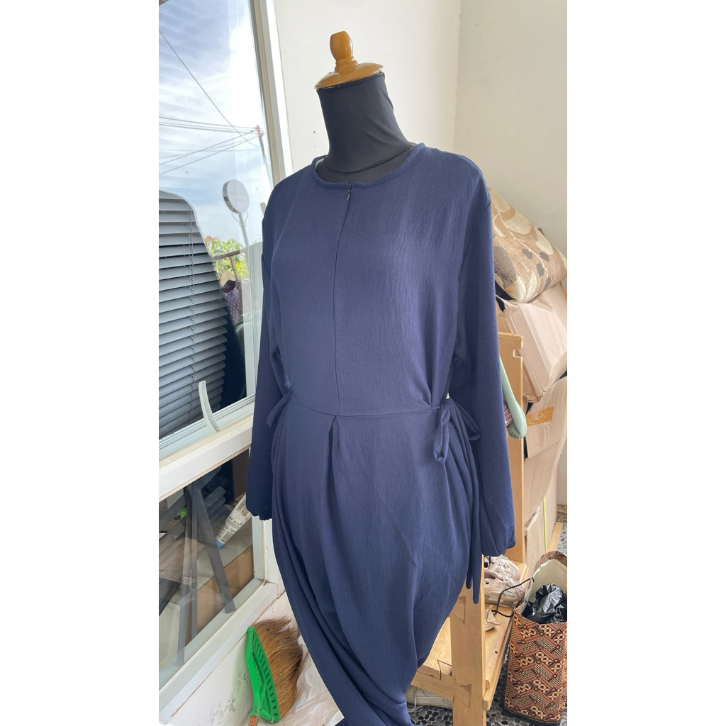 produk baru gamis crinkle | cuci gudang murah meriah