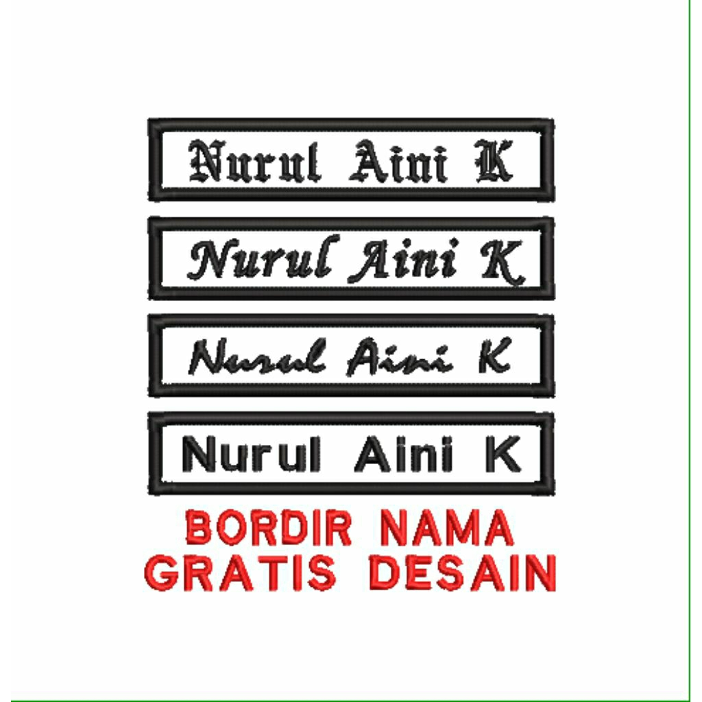 

CUSTOM NAMA SESUAI KEINGINAN