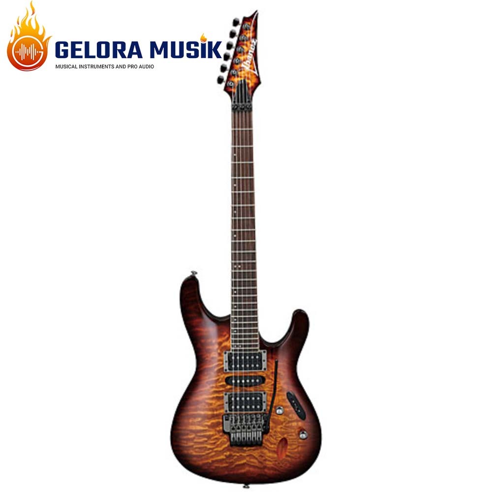 Gitar Elektrik Ibanez S670QM-DEB