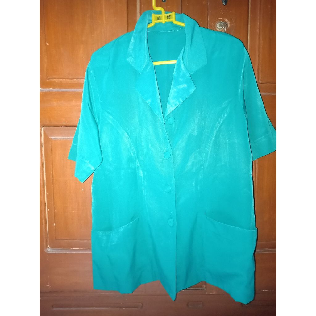 preloved seragam PKK warna hijau