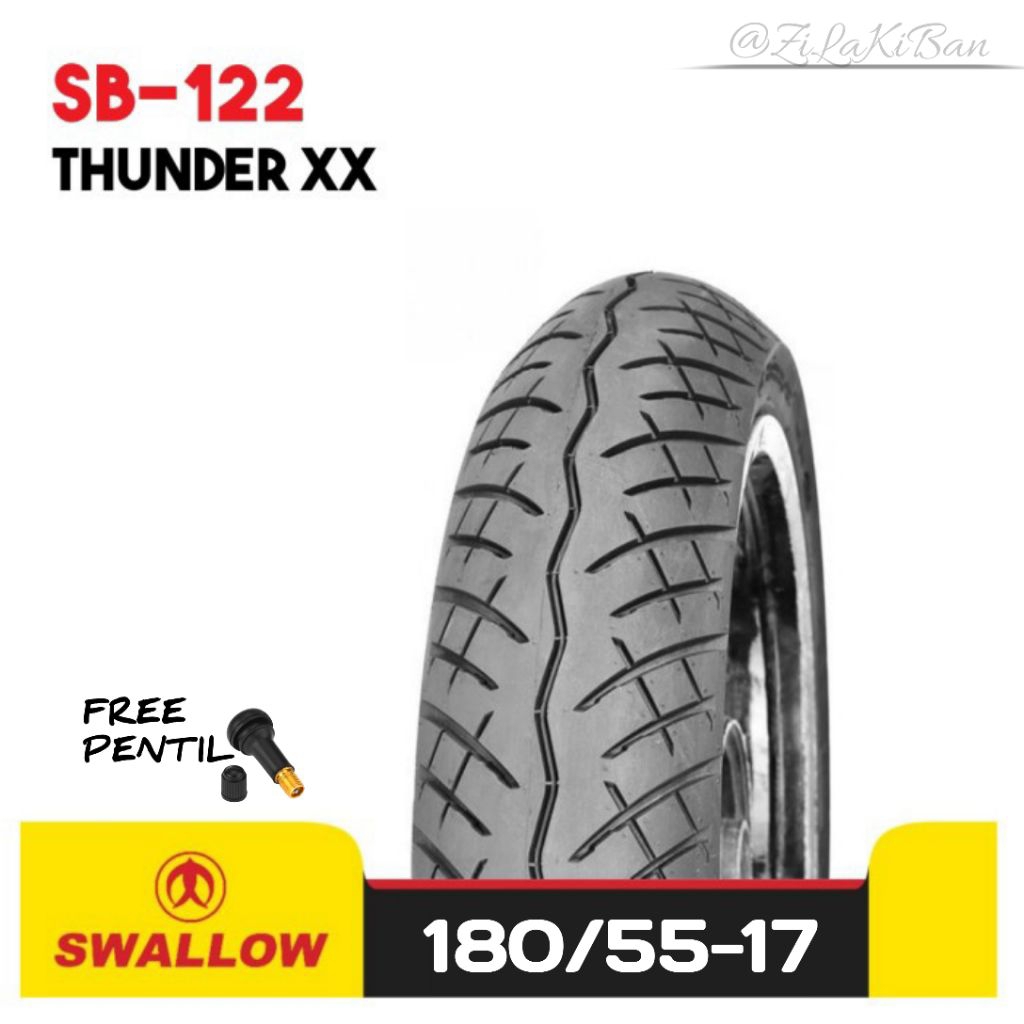 Ban luar SWALLOW SB122 120/70-17, 180/55-18