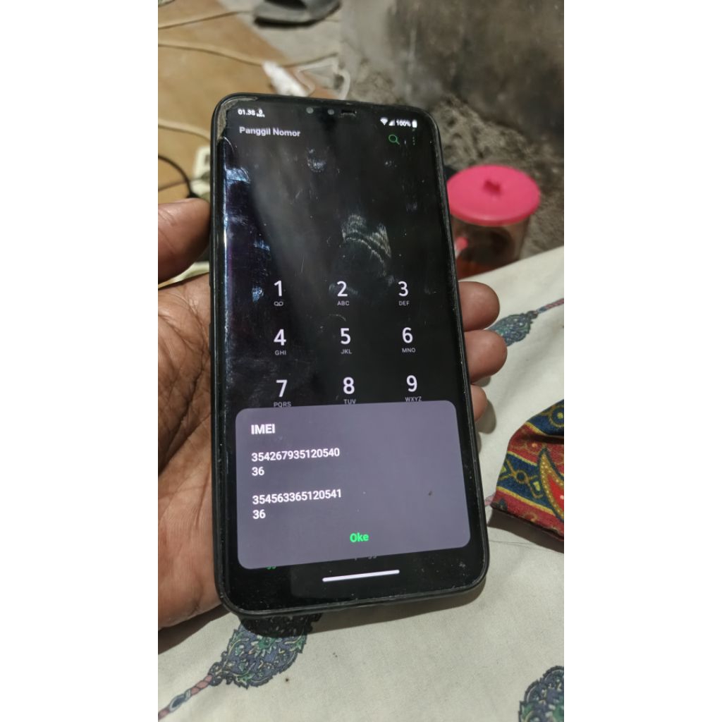 LG v50 ThinQ ada minus