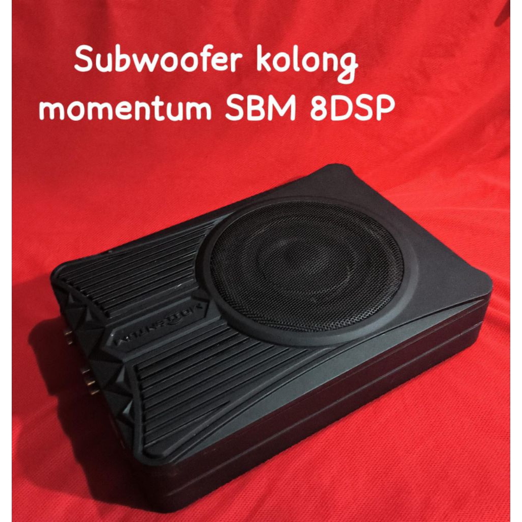 Subwoofer Kolong Momentum SBM 8DSP Bekas Mulus + Free Socket PNP Toyota
