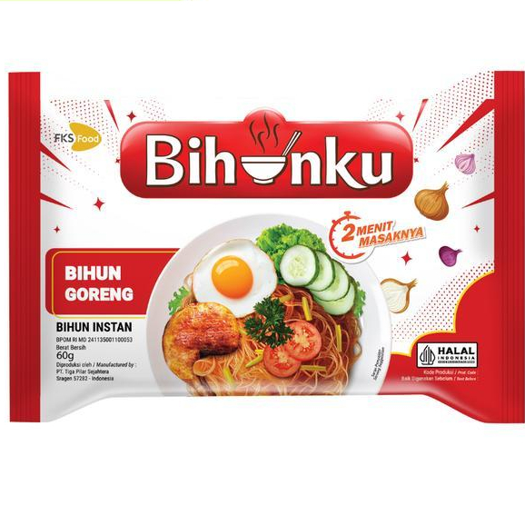 

Bihunku Bihun Instant Goreng Spesial 60 Gram