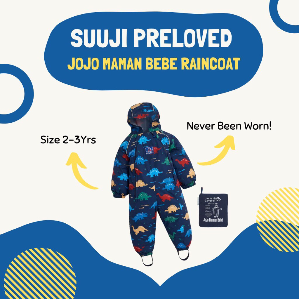Jas hujan anak - PRELOVED jojomamanbebe