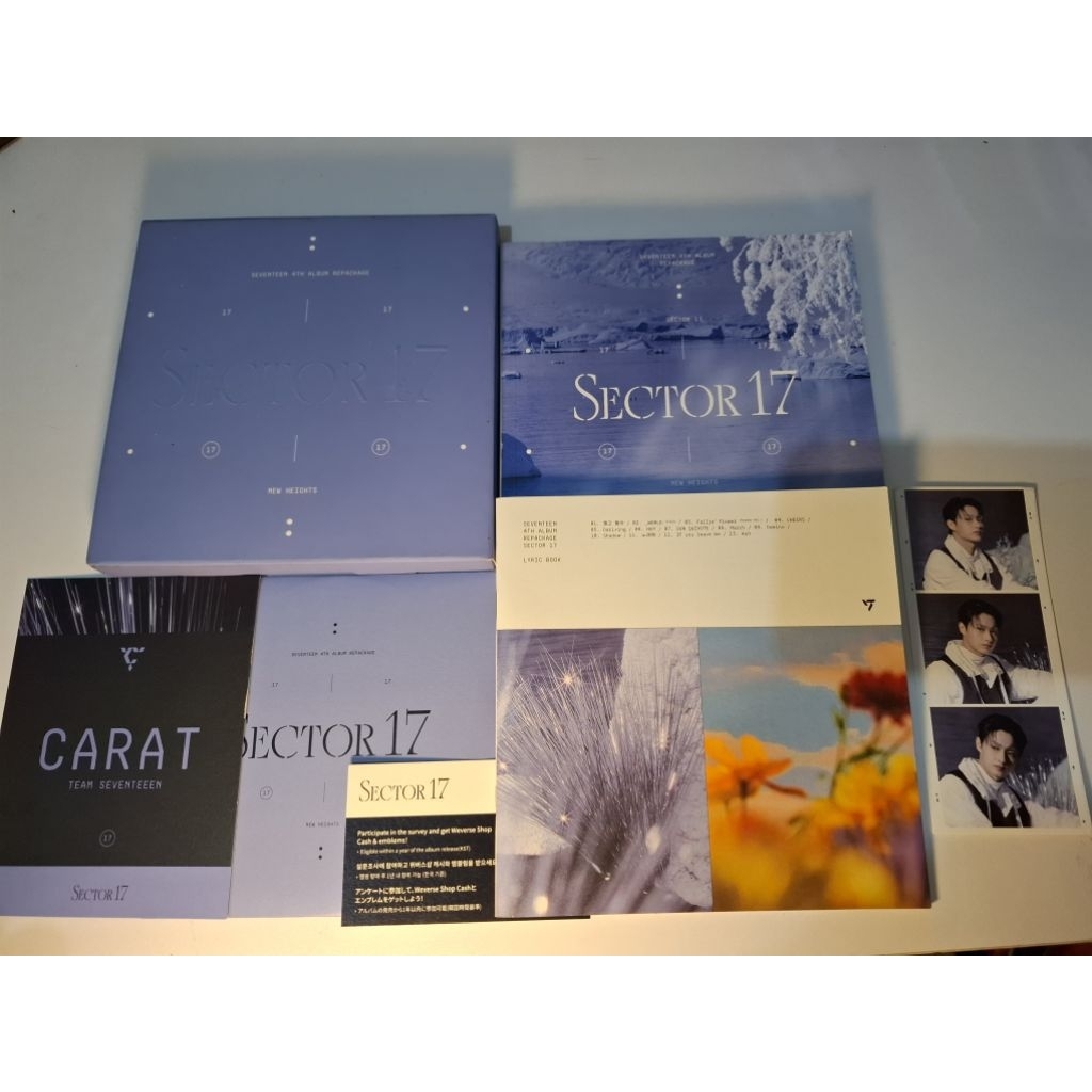 WTS Album Only Seventeen Sector 17 New Heights