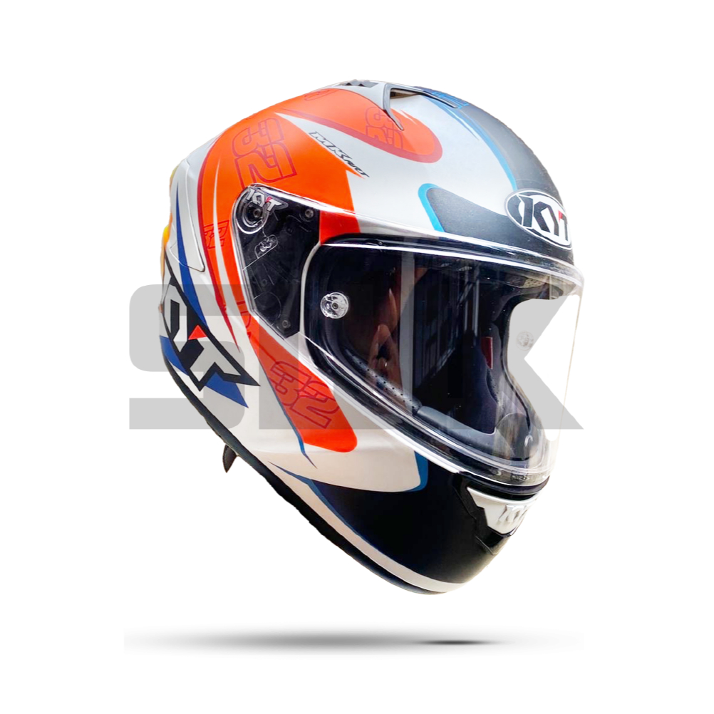 Helm KYT NFR Isaac Viñales Replica IV32 Beam – Size L (Original, Bekas Mulus)