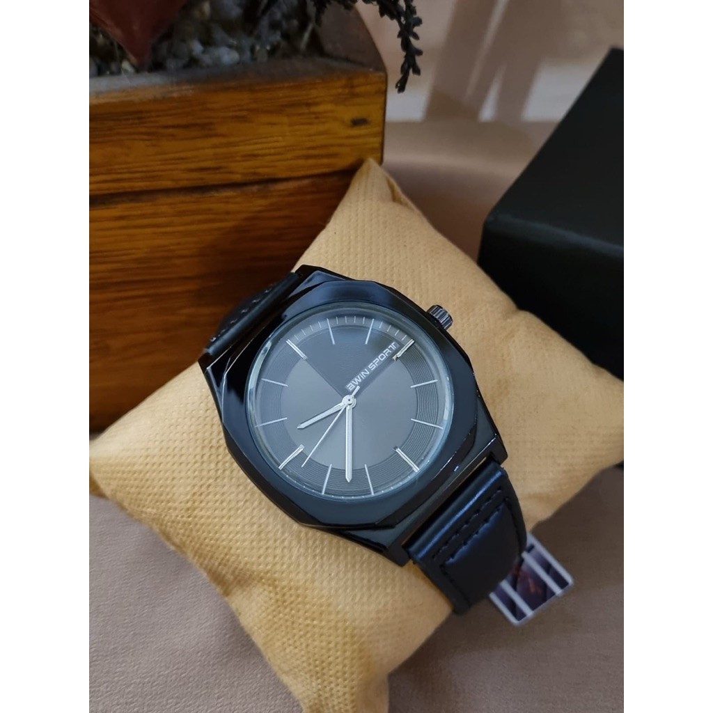 Jam Tangan Pria Unisex Preloved Second Branded Hitam