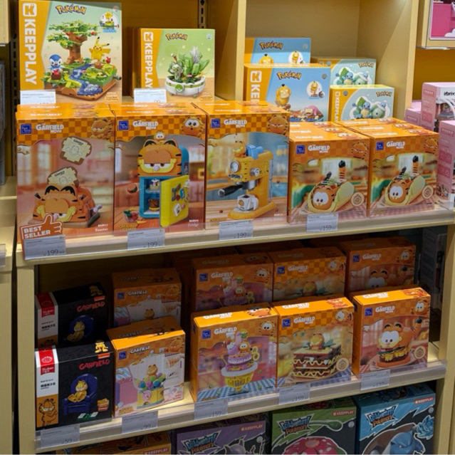 [PREORDER] Jastip Oh Some Garfield Bricks Blocks Toys